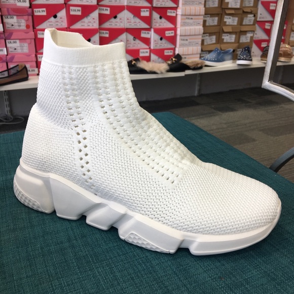 tenko ankle high top sock sneaker